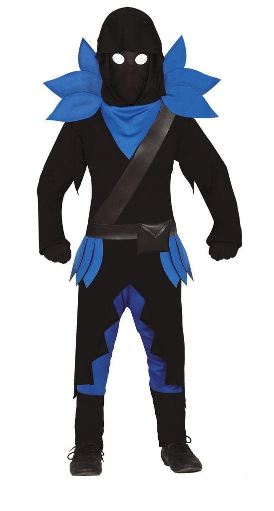 Ninja Pak Kind Blauw, Kinderen en Baby's, Carnavalskleding en Verkleedspullen, Nieuw, Verzenden