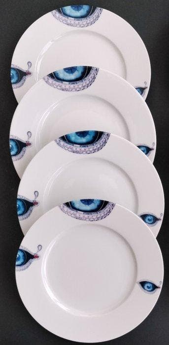 XL Art - Salvador Dalí (after) - Assiette (12) - Porcelaine