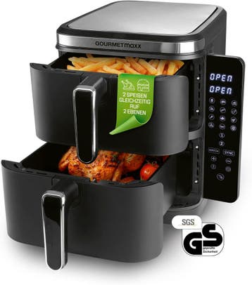 GOURMETmaxx Verticaal 10L Airfryer - 41% KORTING! - Tweed..., Verzenden, Airfryer XXL