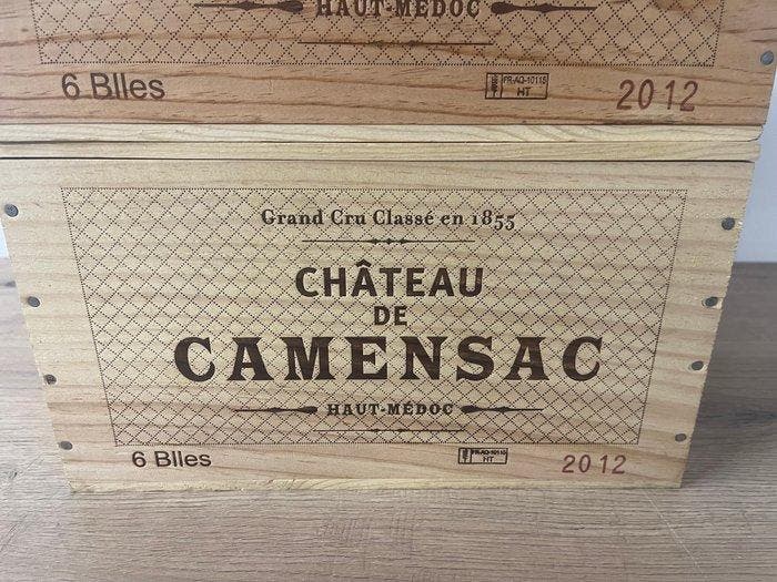 2012 Château de Camensac - Haut-Médoc Grand Cru Classé - 12, Collections, Vins