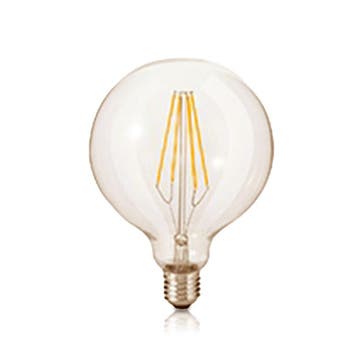 LED Filament - Dimbaar - E27 - Globe | Warm wit Licht 2700k, Verzenden