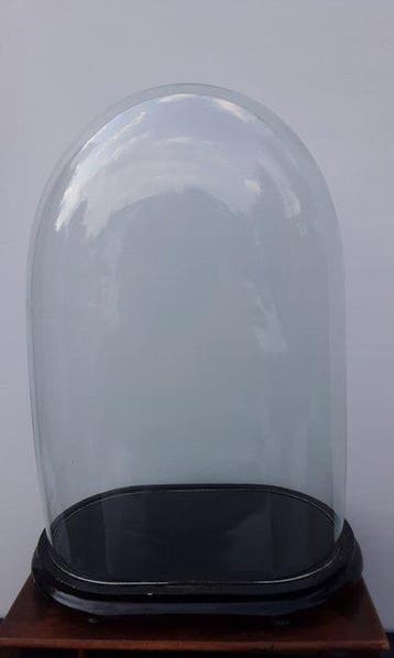 Stolp - Glas, Hout - 1920-1930 - 53cm