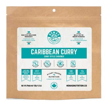 Caribbean Curry - 530 kcal - Nomad Nutrition, Verzenden