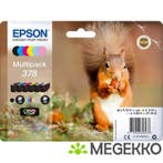 Epson 378 Multipack Zwart, Cyaan, Lichtcyaan, Lichtmagenta,, Verzenden, Nieuw