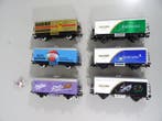 Märklin H0 - 84418,84420 - Wagon de marchandises pour trains, Nieuw