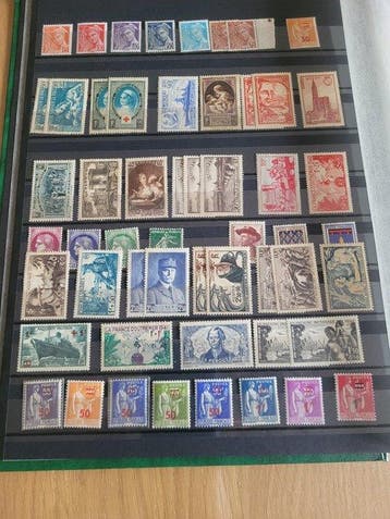 Frankrijk 1930/1974 - Postzegels van Frankrijk van 1930 tot, Gestempeld