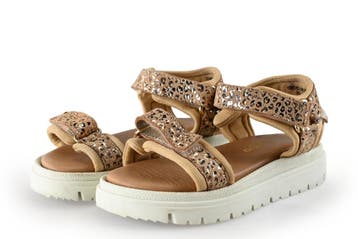 Vingino Sandalen Meisjes in maat 29 Beige, Kinderen en Baby's, Verzenden, Jongen of Meisje, Schoenen, Zo goed als nieuw