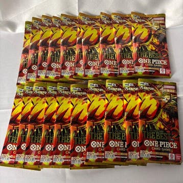 Bandai - 20 Booster pack - One Piece - THE BEST Vol.2, Nieuw