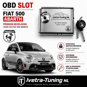 OBD Slot Fiat 500 | OBD Beveiliging, Verzenden, Nieuw