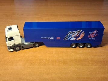 Tekno 1:50 - Model vrachtwagen - DAF/95 - RTL 4/RTL 5