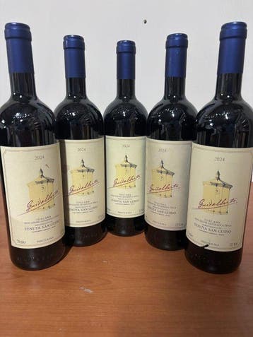 2024 Tenuta San Guido, Guidalberto - Toscane IGT - 5 Flessen