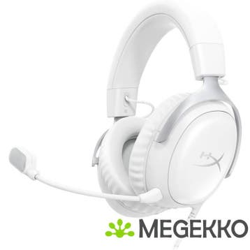 HyperX Cloud III Bedrade Gaming Headset in wit, Computers en Software, Verzenden, Nieuw