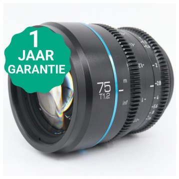 Sirui Nightwalker Series 75mm T1.2 S35 MF Cine RF |, Verzenden, Zo goed als nieuw