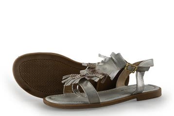 Milo &amp; Mila Sandalen in maat 37 Goud, Verzenden, Sandalen of Muiltjes