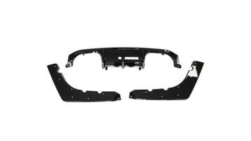 Diffuser Glans Zwart BMW M3 F80 M4 F82 en F83 B3225, Nieuw, Achter, BMW