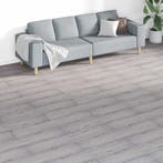 vidaXL Vloerplanken 18 pcs Donkergrijs 5,26 m² PVC, Verzenden, Nieuw