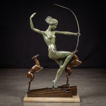 Statue, Dit is een prachtig standbeeld van Diana 36.5 cm /