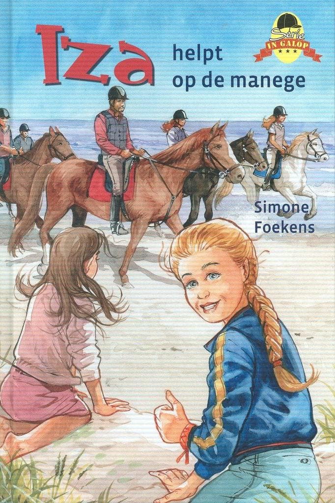 Iza helpt op de manege 9789033128486 Simone Foekens, Livres, Livres pour enfants | Jeunesse | Moins de 10 ans, Envoi