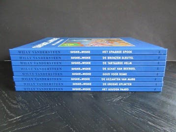 Suske en Wiske 1 t/m 8 - Blauwe reeks Humo - 8 Album -, Boeken, Nieuw