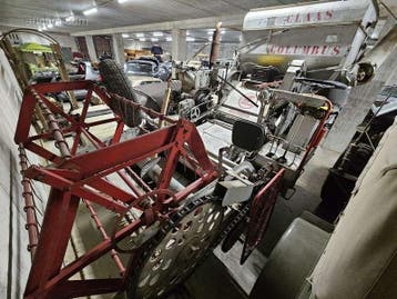 Oldtimer maaidorser Claas Type Co, Nieuw