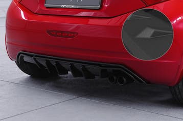 Achterskirt voor Peugeot 208 GTi HA456-S, Verzenden
