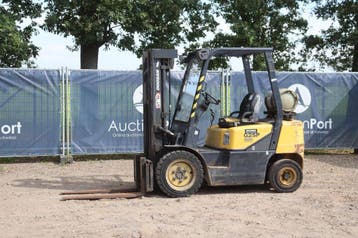 Veiling: Heftruck Daewoo-Doosan G25P LPG 2500kg 4.7m 2007, Articles professionnels, Ophalen