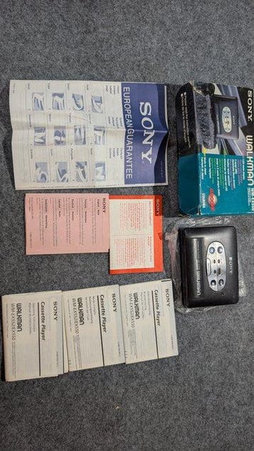 Sony - WM-EX550 Lecteur portable de cassettes