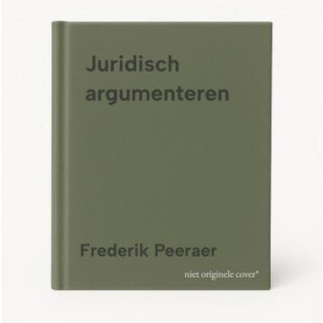 Juridisch argumenteren 9789463715447 Frederik Peeraer, Boeken, Verzenden, Zo goed als nieuw, Frederik Peeraer