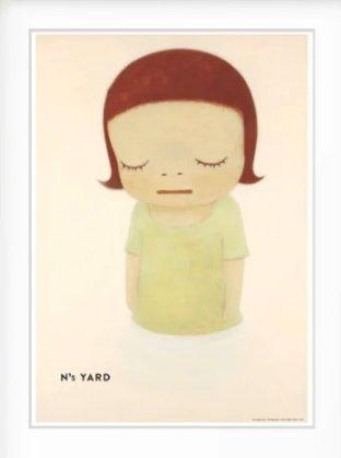 Yoshitomo Nara (1959) - In The Milky Lake Thinking One