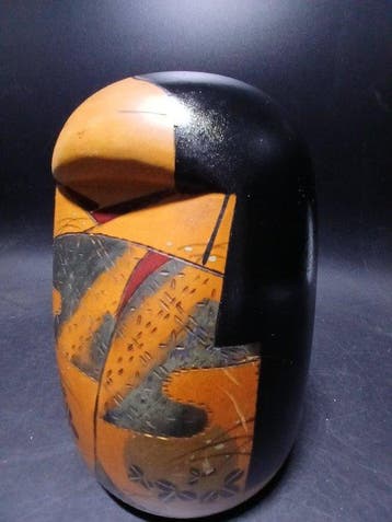 Beeldje - kokeshi - Pop Prachtige Vintage Sosaku (Creatieve)