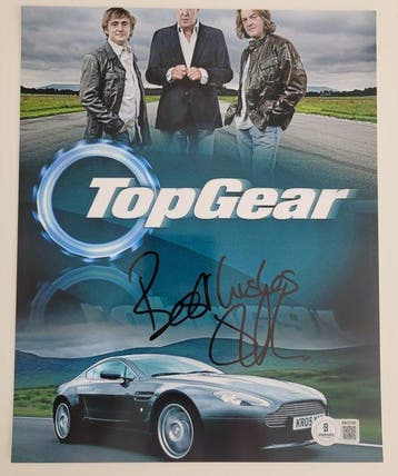 Top Gear - Jeremy Clarkson - Autograph, Photo With Beckett, Nieuw
