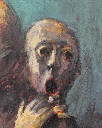 Hubert Duprilot - 2026 acrylique sur papier (21x29,7cm)