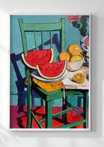 E. García - Frutas y silla verde XL (no reserve)