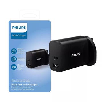 2dekans | Philips 30W - Oplader - 3 Pin socket, Ophalen of Verzenden, Nieuw
