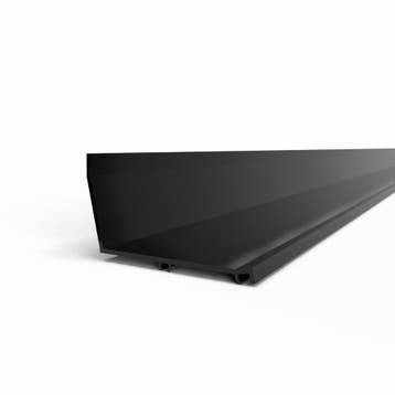 Aluminium muuraansluitprofiel voor lichtstraat of veranda-40, Verzenden, Nieuw