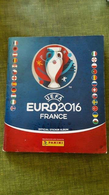2016 Panini Euro 2016 Original edition - 1 Compleet album -, Nieuw