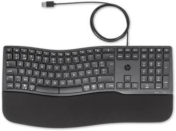 HP -  Toetsenbord 480 Comfort Azerty Zwart, Verzenden, HP, Bedraad, Nieuw
