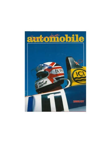 1986/87 AUTO-JAHR JAARBOEK N° 34 FRANS, Ophalen of Verzenden
