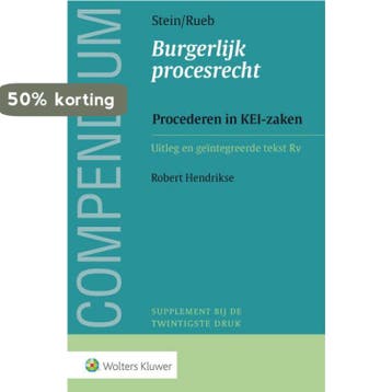 Compendium van het Burgerlijk procesrecht, Procederen in, Verzenden, Gelezen, A.S. Rueb
