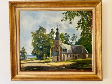 Jean-Marie Luc Blanpain (1947-2021) - Eglise Sainte, Antiek en Kunst