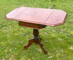 Pied de table - Bois, Citronnier - Table dappoint avec