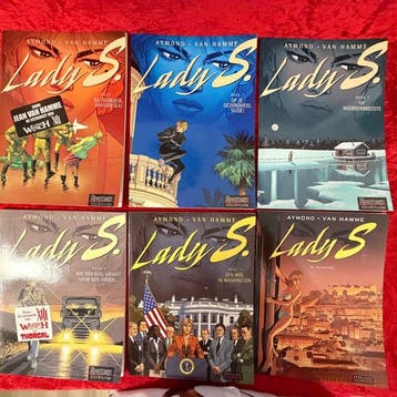 Lady S. 1 t/m 16 - Bijna complete reeks SC - 16 Album -, Boeken, Stripverhalen, Nieuw