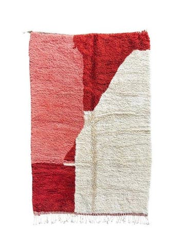 Tapis en laine berbère de Mrirt, Maroc – Tissé à la main,, Huis en Inrichting, Nieuw