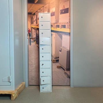 Gebruikte lockerkast GC, Verzenden, Gebruikt