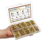 1080 stuks kleine kruiskop houtschroeven, goudkleurig, Doe-het-zelf en Bouw, Verzenden, Nieuw