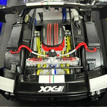 Hot Wheels 1:18 - Modelauto - Ferrari FXX, Nero Daytona con, Nieuw