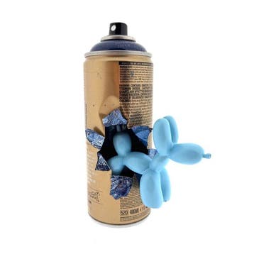 Koen Betjes (1992) - Surprise Balloon Dog Spraycan Blue