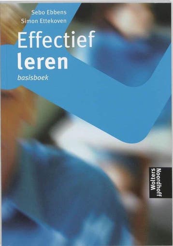 Effectief leren Basisboek - Ebbens, Verzenden, Nieuw