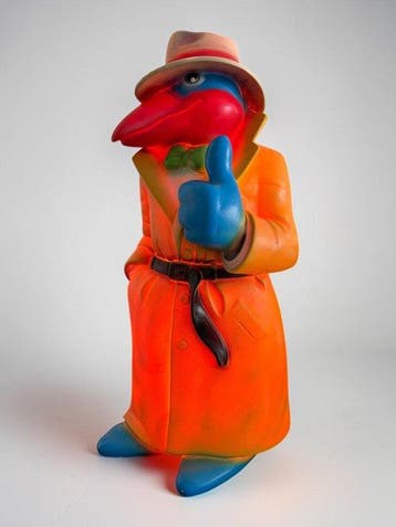 Heico - Lamp - Detective Rabe - Ferrero-advertentie lamp uit