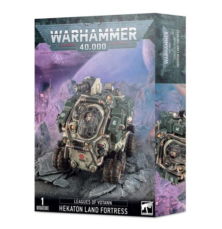 Leagues of Votann Hekaton Land Fortress (Warhammer 40.000, Hobby & Loisirs créatifs, Wargaming, Enlèvement ou Envoi